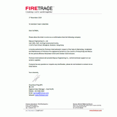 Firetrace Distributor